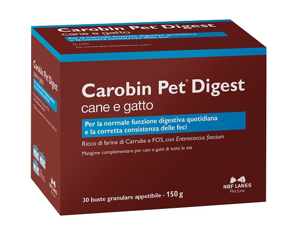 CAROBIN PET DIGEST GRANULARE 30 BUSTE DA 5 G - Farmacia Artemisia di Montecuollo Dott. Angelo snc