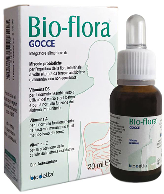 BIOFLORA GOCCE 20 ML - Farmacia Artemisia di Montecuollo Dott. Angelo snc