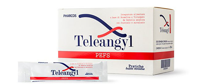 TELEANGYL PEFS PHARCOS 30 STICKPACK 10 ML - Farmacia Artemisia di Montecuollo Dott. Angelo snc