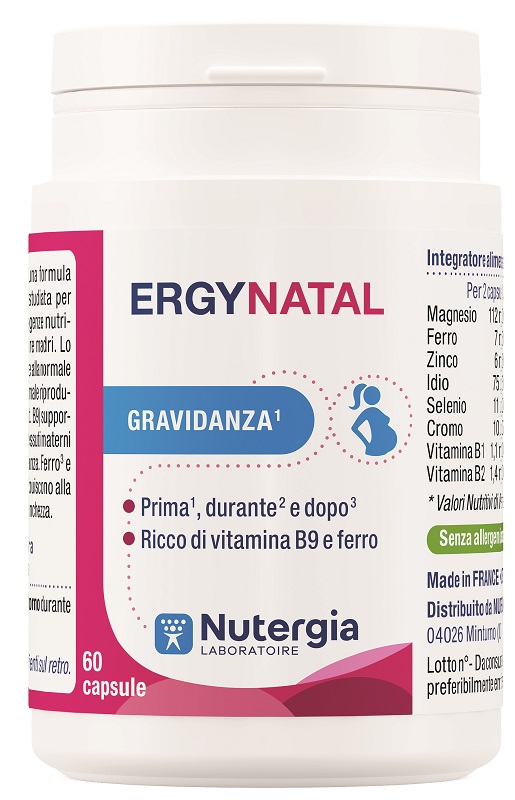 ERGYNATAL 60 CAPSULE DA 450 MG - Farmacia Artemisia di Montecuollo Dott. Angelo snc