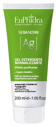 EUPHIDRA SEBANORM AG GEL DETERGENTE 200 ML - Farmacia Artemisia di Montecuollo Dott. Angelo snc