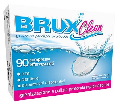BRUX CLEAN 90 COMPRESSE EFFERVESCENTI - Farmacia Artemisia di Montecuollo Dott. Angelo snc