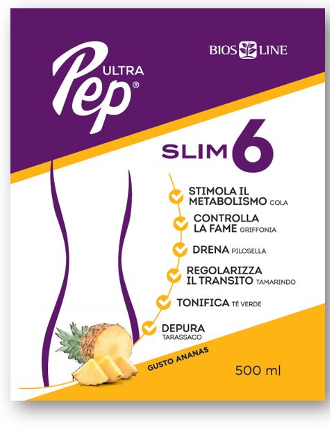 ULTRA PEP SLIM 6 ANANAS 500 ML - Farmacia Artemisia di Montecuollo Dott. Angelo snc