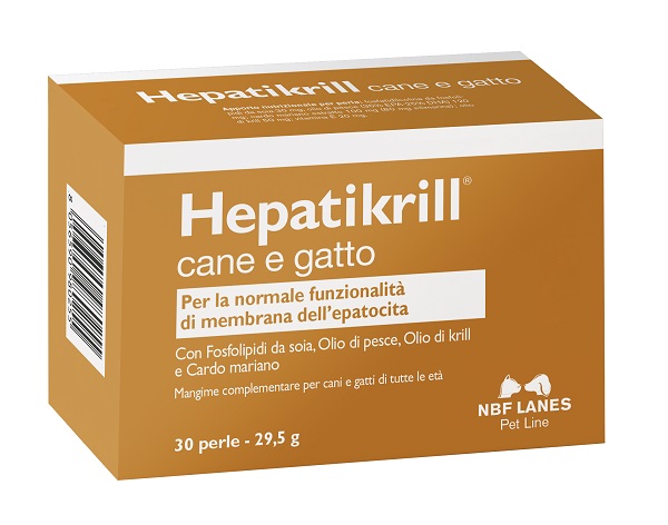 HEPATIKRILL CANI E GATTI BLISTER 30 PERLE - Farmacia Artemisia di Montecuollo Dott. Angelo snc