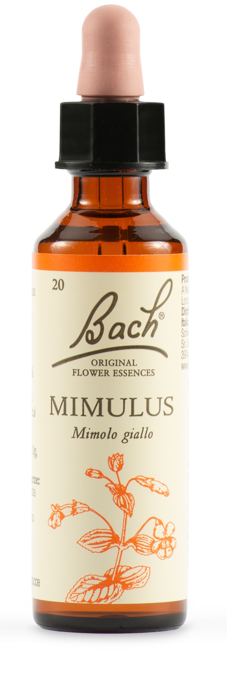 MIMULUS BACH ORIG 20 ML - Farmacia Artemisia di Montecuollo Dott. Angelo snc
