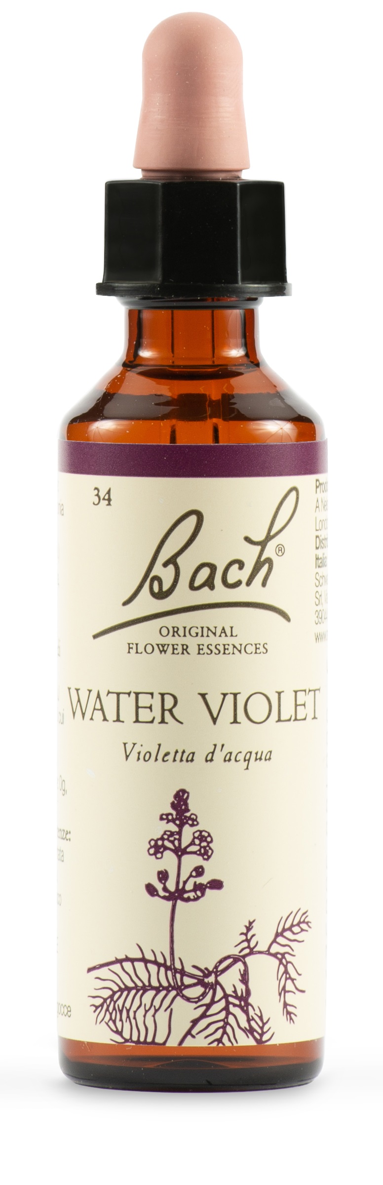 WATER VIOL BACH ORIG 20 ML - Farmacia Artemisia di Montecuollo Dott. Angelo snc