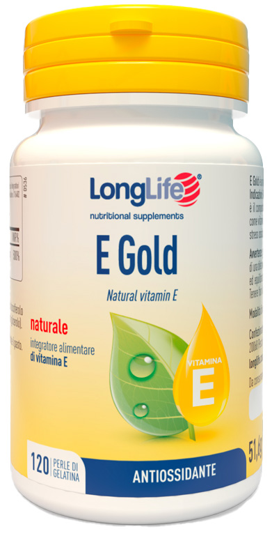 LONGLIFE E GOLD 90UI 120 PERLE - Farmacia Artemisia di Montecuollo Dott. Angelo snc