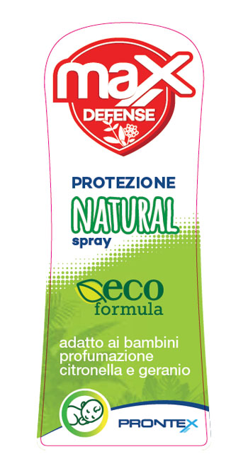 PRONTEX MAX DEFENSE SPRAY NATURAL - Farmacia Artemisia di Montecuollo Dott. Angelo snc