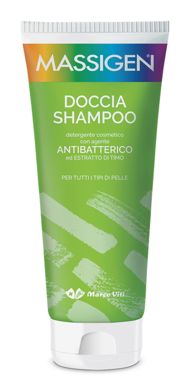 MASSIGEN DOCCIASHAMPOO ANTIBATTERICO 200 ML - Farmacia Artemisia di Montecuollo Dott. Angelo snc