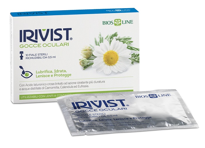 IRIVIST GOCCE MONODOSE 10 FIALE 0,5 ML ACIDO IALURONICO CROOS - Farmacia Artemisia di Montecuollo Dott. Angelo snc