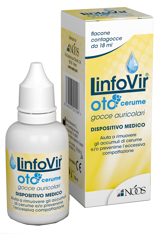 LINFOVIR OTO CERUME GOCCE AURICOLARI 18 ML - Farmacia Artemisia di Montecuollo Dott. Angelo snc