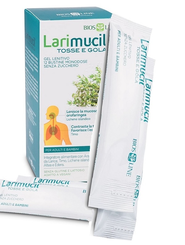 LARIMUCIL TOSSE GOLA 12 BUSTINE 10 ML - Farmacia Artemisia di Montecuollo Dott. Angelo snc