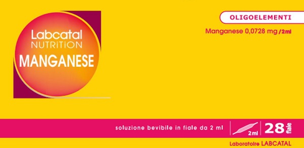 LABCATAL NUTRITION MANGANESE 28 FIALE 2 ML - Farmacia Artemisia di Montecuollo Dott. Angelo snc