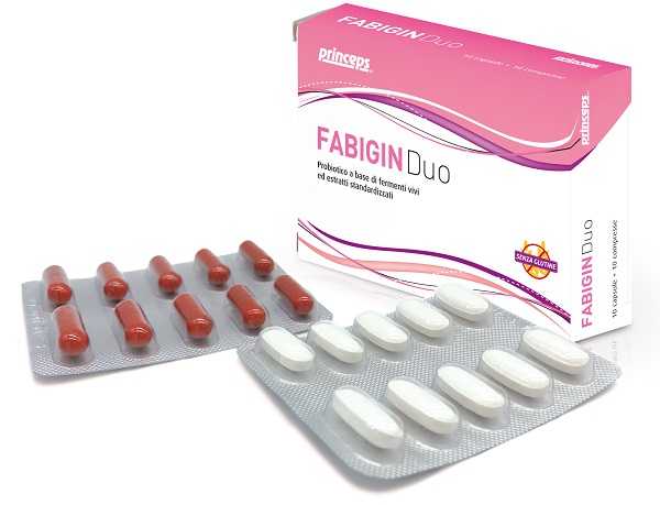 FABIGIN DUO 10 CAPSULE 10 COMPRESSE - Farmacia Artemisia di Montecuollo Dott. Angelo snc