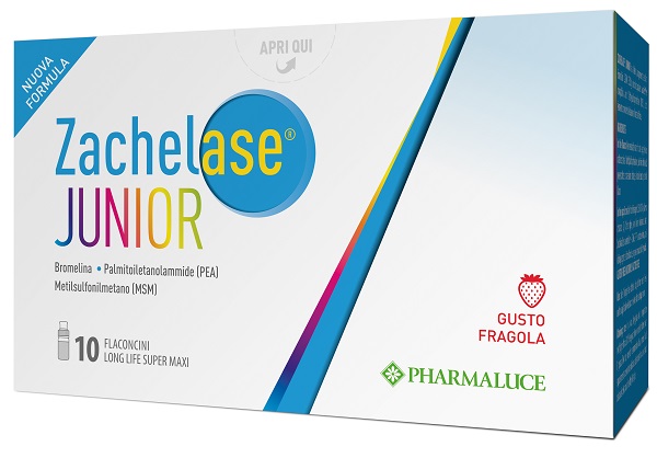 ZACHELASE JUNIOR 10 FLACONCINI DA 10 ML NUOVA FORMULA - Farmacia Artemisia di Montecuollo Dott. Angelo snc