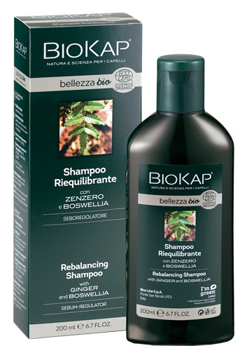 BIOKAP BELLEZZA BIO SHAMPOO RIEQUILIBRANTE COSMOS ECOCERT 200 ML BIOSLINE - Farmacia Artemisia di Montecuollo Dott. Angelo snc