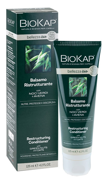 BIOKAP BELLEZZA BIO BALSAMO RISTRUTTURANTE COSMOS ECOCERT 125 ML BIOSLINE - Farmacia Artemisia di Montecuollo Dott. Angelo snc