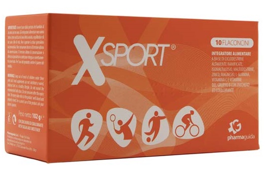 XSPORT 10 FLACONCINI 10 ML - Farmacia Artemisia di Montecuollo Dott. Angelo snc