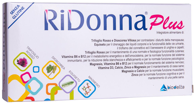 RIDONNA PLUS 30 COMPRESSE - Farmacia Artemisia di Montecuollo Dott. Angelo snc