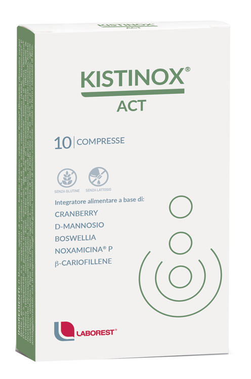 KISTINOX ACT 10 COMPRESSE - Farmacia Artemisia di Montecuollo Dott. Angelo snc