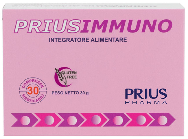 PRIUSIMMUNO 30 COMPRESSE MASTICABILI - Farmacia Artemisia di Montecuollo Dott. Angelo snc