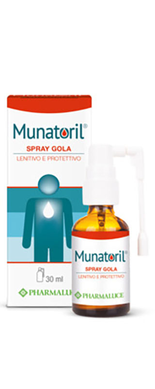 MUNATORIL SPRAY GOLA 30 ML - Farmacia Artemisia di Montecuollo Dott. Angelo snc