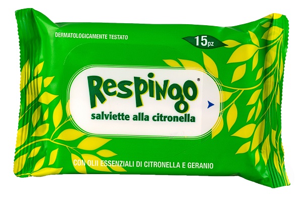 RESPINGO SALVIETTE CITRONELLA 15 PEZZI - Farmacia Artemisia di Montecuollo Dott. Angelo snc