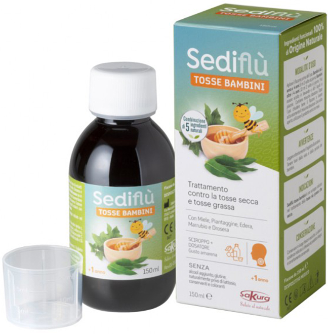 SEDIFLU TOSSE BAMBINI 150 ML - Farmacia Artemisia di Montecuollo Dott. Angelo snc