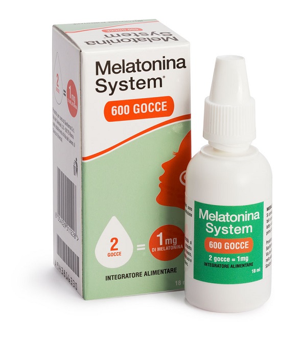 MELATONINA SYSTEM 600 GOCCE 18 ML - Farmacia Artemisia di Montecuollo Dott. Angelo snc