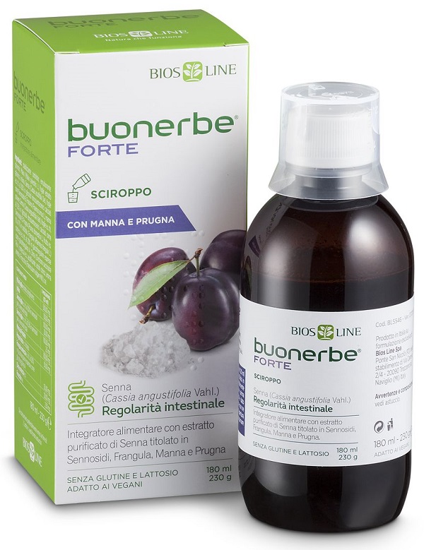 BUONERBE FORTE SCIROPPO 180 ML - Farmacia Artemisia di Montecuollo Dott. Angelo snc