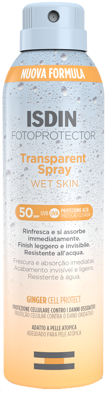 FOTOPROTECTOR TRANSPARENT WET SKIN SPRAY 50+ 250 ML - Farmacia Artemisia di Montecuollo Dott. Angelo snc