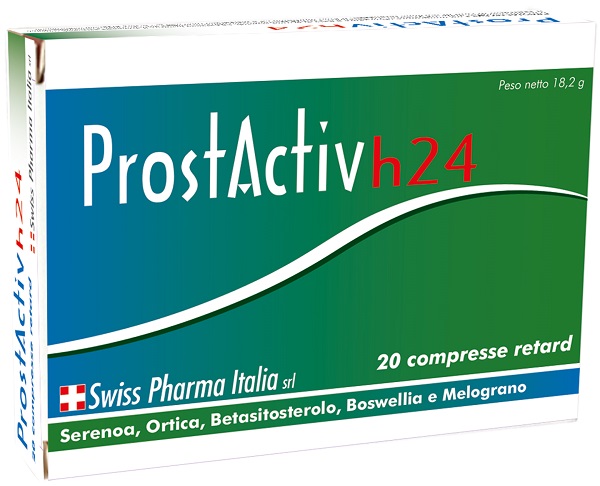 PROSTACTIV H24 20 COMPRESSE RETARD - Farmacia Artemisia di Montecuollo Dott. Angelo snc