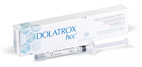 DOLATROX HCC SIRINGA PRERIEMPITA INTRA-ARTICOLARE ACIDO IALURONICO 3 ML - Farmacia Artemisia di Montecuollo Dott. Angelo snc