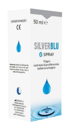 SILVER BLU G SPRAY VIA ORALE CONTRASTA LA PROLIFERAZIONE BATTERICA E FUNGINA 50 ML - Farmacia Artemisia di Montecuollo Dott. Angelo snc