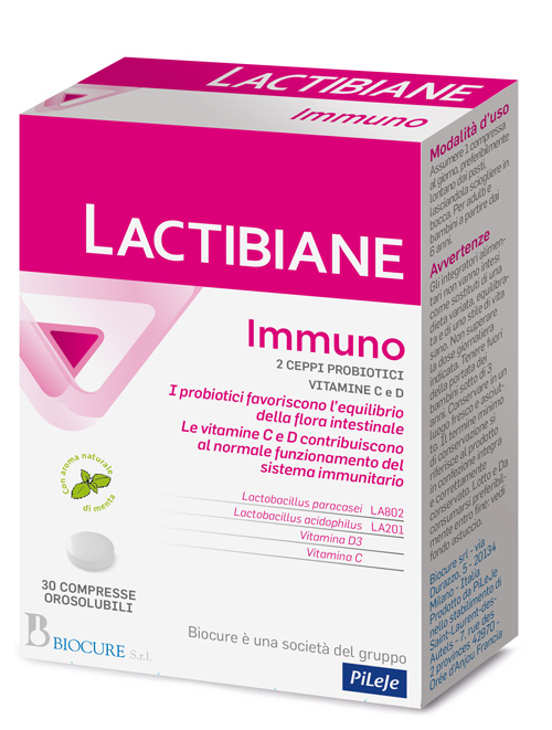 LACTIBIANE IMMUNO 30 COMPRESSE - Farmacia Artemisia di Montecuollo Dott. Angelo snc