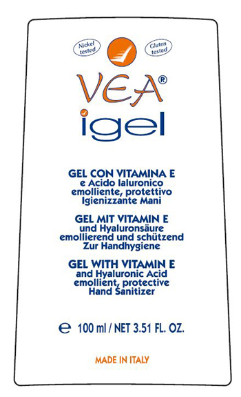 VEA IGEL GEL MANI IGIENIZZANTE VITAMINA E ACIDO IALURONICO 100 ML - Farmacia Artemisia di Montecuollo Dott. Angelo snc