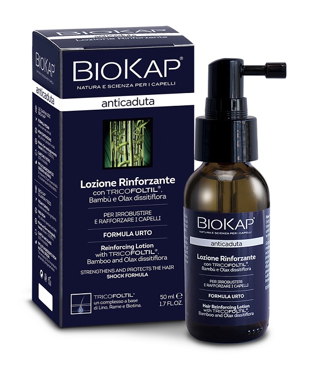 BIOKAP LOZIONE RINFORZANTE ANTICADUTA CON TRICOFOLTIL NUOVA FORMULA 50 ML - Farmacia Artemisia di Montecuollo Dott. Angelo snc