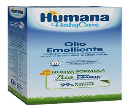 HUMANA BABY CARE OLIO EMOLLIENTE 250 ML - Farmacia Artemisia di Montecuollo Dott. Angelo snc