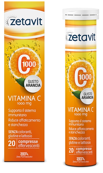 ZETAVIT C1000 20 COMPRESSE EFFERVESCENTI - Farmacia Artemisia di Montecuollo Dott. Angelo snc