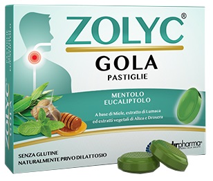 ZOLYC GOLA MENTOLO/EUCALIPTO 36 PASTIGLIE - Farmacia Artemisia di Montecuollo Dott. Angelo snc