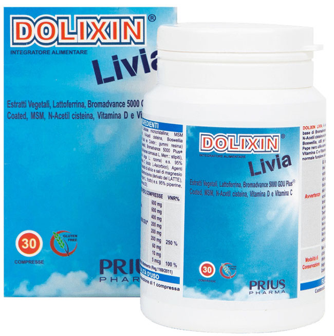 DOLIXIN LIVIA 30 COMPRESSE - Farmacia Artemisia di Montecuollo Dott. Angelo snc