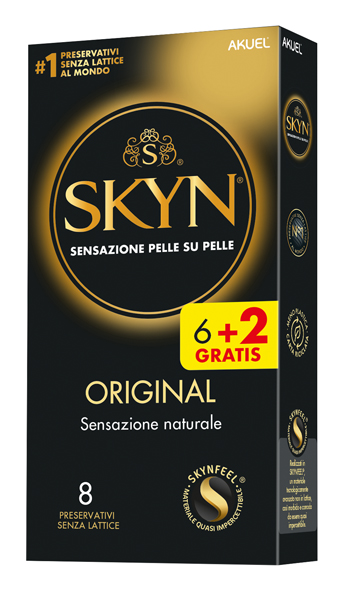 AKUEL SKYN ORIGINAL SENSAZIONE NATURALE 6 PEZZI + 2 OMAGGIO - Farmacia Artemisia di Montecuollo Dott. Angelo snc