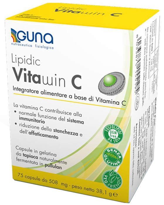 LIPIDIC VITAWIN C - VITAMINA C 75 CAPSULE - Farmacia Artemisia di Montecuollo Dott. Angelo snc