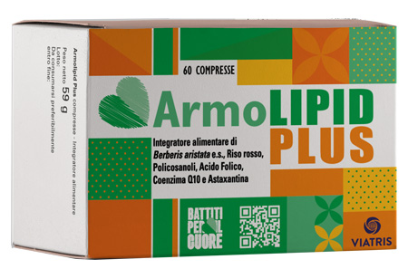 ARMOLIPID PLUS 60 COMPRESSE EDIZIONE LIMITATA BATTITI PER IL CUORE 2023 - Farmacia Artemisia di Montecuollo Dott. Angelo snc