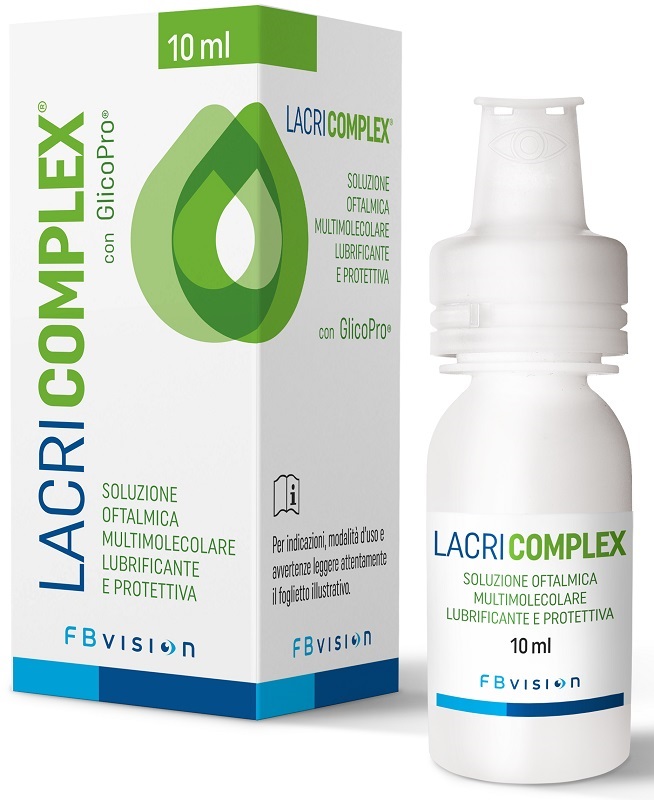 LACRICOMPLEX SOLUZIONE OFTALMICA MULTIMOLECOLARE LUBRIFICANTE PROTETTIVA 10 ML - Farmacia Artemisia di Montecuollo Dott. Angelo snc