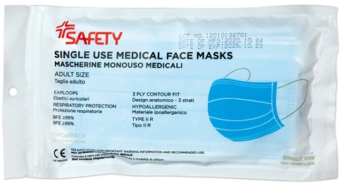 MASCHERINA CHIRURGICA 10 PEZZI - Farmacia Artemisia di Montecuollo Dott. Angelo snc