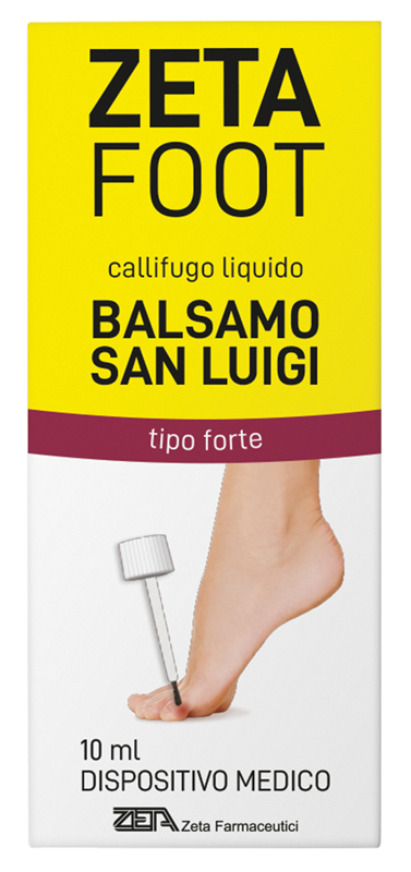 ZETAFOOT CALLIFUGO LIQUIDO BALSAMO SAN LUIGI 10 ML - Farmacia Artemisia di Montecuollo Dott. Angelo snc