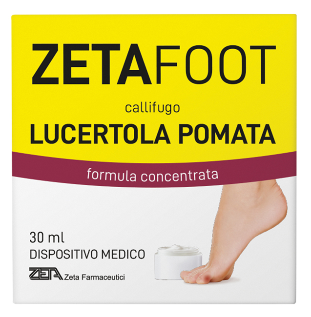 ZETAFOOT CALLIFUGO LUCERTOLA POMATA 30 ML - Farmacia Artemisia di Montecuollo Dott. Angelo snc