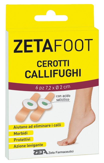ZETAFOOT CEROTTO CALLIFUGO DISCHETTO CENTRALE 6 PEZZI - Farmacia Artemisia di Montecuollo Dott. Angelo snc