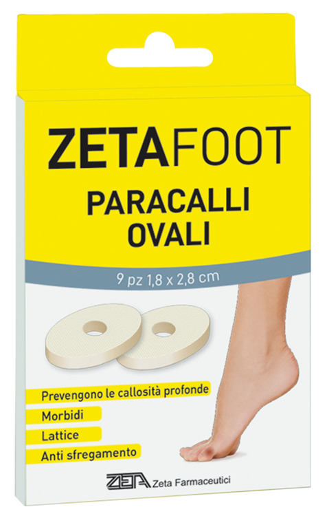 ZETAFOOT PARACALLO OVALE LATTICE 9 PEZZI - Farmacia Artemisia di Montecuollo Dott. Angelo snc